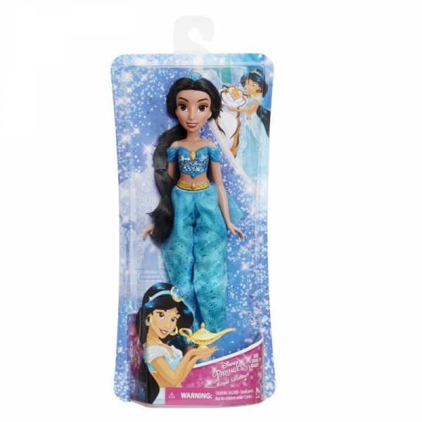 Lalka Księżniczki Disneya Brokatowa Jasmine (E4022/E4163)