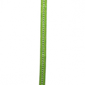 Wstążka dekoracyjna 1cm/1,5m - zielone jabłko (339433)