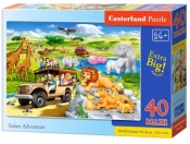 Puzzle maxi Safari Adventure 40 (B-040322)