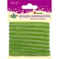 Wstążka dekoracyjna 1cm/1,5m - zielone jabłko (339433)