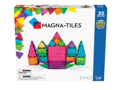 <img src='https://webimage.pl/pics/322/1/d631291021322.jpg' style='height:440px' /> MAGNA-TILES Klocki Magnetyczne Classic 32 el