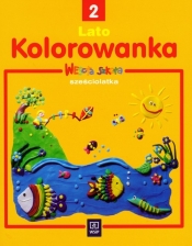 Wesoła szkoła sześciolatka Kolorowanka Część 2