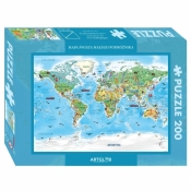 Puzzle 200 - Świat Małego Podróżnika