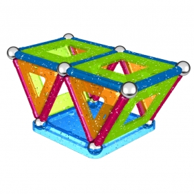 Geomag Glitter - 44 elementy (GEO-532)