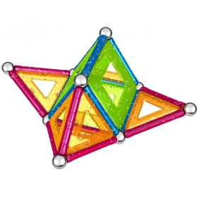Geomag Glitter - 44 elementy (GEO-532)