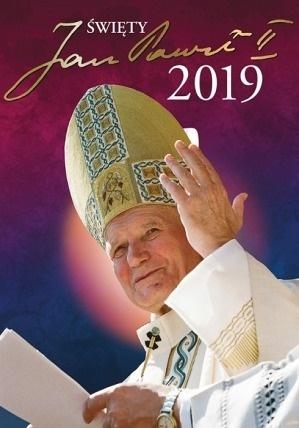 Kalendarz 2019 Ścienny św.Jan Paweł II ekonomiczny
