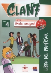 Clan 7 con Hola amigos 4 Libro del profesor + 2 CD