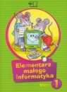 Elementarz małego informatyka 1 Podręcznik z płytą CD Szkoła Stankiewicz-Chatys Anna, Sęk Ewelina