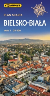 Plan miasta - Bielsko-Biała 1:20 000 - Opracowanie zbiorowe