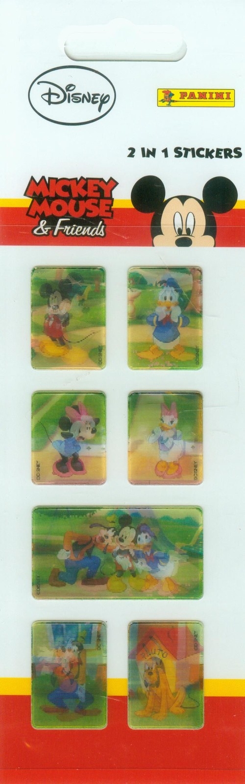 Naklejki 2 w 1 Mini Mickey Mouse & Friends (7000094a0312)