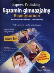 Egzamin gimnazjalny Repetytorium Answer Key - Jenny Dooley, Virginia Evans