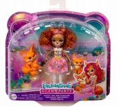 Lalka Enchantimals Rodzina liski (HNT60)