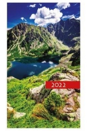 Kalendarz 2022 Tygodniowy Kolorowy góry