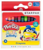 Starpak, kredki woskowe Play-Doh, 12 kolorów (453892)