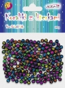 Koraliki plastikowe z literkami 7x4mm 25g
