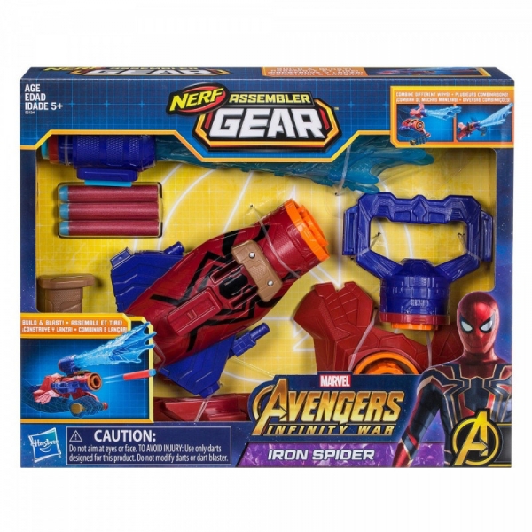 Wyrzutnia Avengers Infinity War Iron Spider Assembler Gear (E2134)