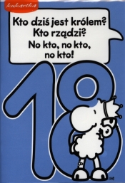Karnet Sheepworld SGC-00011 Kto dziś jest królem ? na 18 te urodziny chłopaka