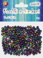 Koraliki plastikowe z literkami 7x4mm 25g
