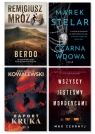 Pakiet: Berdo + Czarna wdowa + Raport Kruka + Wszyscy jesteśmy mordercami Remigiusz Mróz, Marek Stelar, Przemysław Kowalewski, Max Czornyj