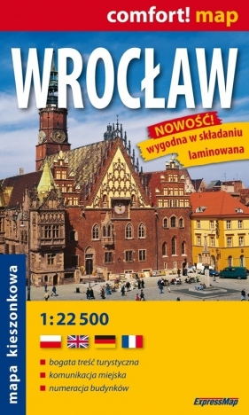 Wrocław 1:22 500 kieszonkowy plan miasta - <br />