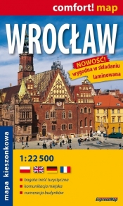 Wrocław 1:22 500 kieszonkowy plan miasta - <br />