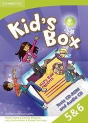 Kid's Box 5-6 Test CD-ROM and Audio CD - Karen Saxby, Caroline Nixon, Michael Tomlinson