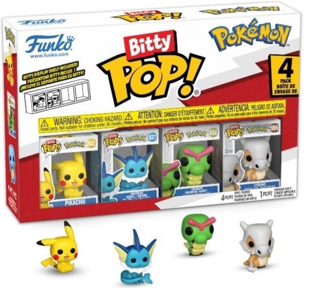 <img src='https://webimage.pl/pics/323/1/d0889698811323.jpg' style='height:440px' /> Figurka Funko POP Pokemon: Pikachu 4-pak mix