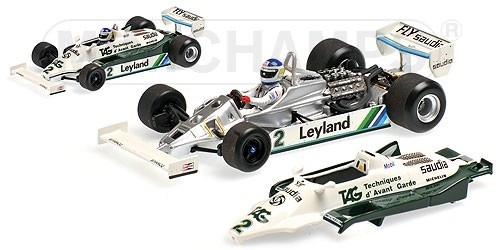 Williams Ford FW07C #2 Carlos Reutemann 1981 with engine