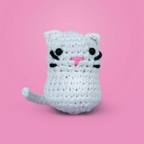 Zestaw do szydełkowania kotek Meowko