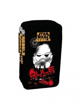 Piórnik podwójny z wyposażeniem Star Wars Rebels Rule