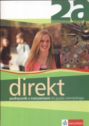 Direkt 2A Podręcznik z ćwiczeniami do języka niemieckiego z płytą CD