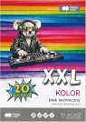 Paczka Blok techniczny kolorowy A4 170g Happy Color 20 sztuk