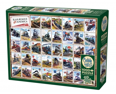 Puzzle 1000 Kolej w Stanach Zjednoczonych 112628