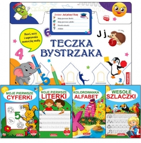 Teczka bystrzaka Zestaw Już piszę i liczę - Opracowanie zbiorowe