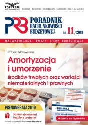 Amortyzacja i umorzenie środków trwałych oraz wartości niematerialnych i prawnych
