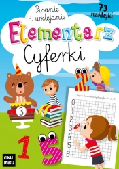 Elementarz cyferki - pisanie i wklejanie - Katarzyna Maćkowiak