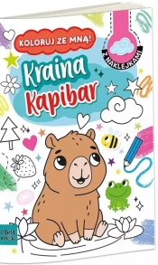 Kolorowanka a4 koloruj ze mną - kraina kapibar - Agnieszka Matz
