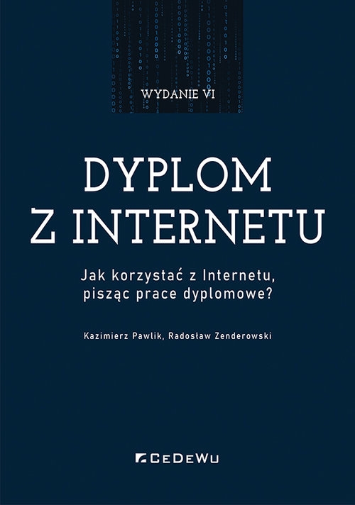 Dyplom z internetu.