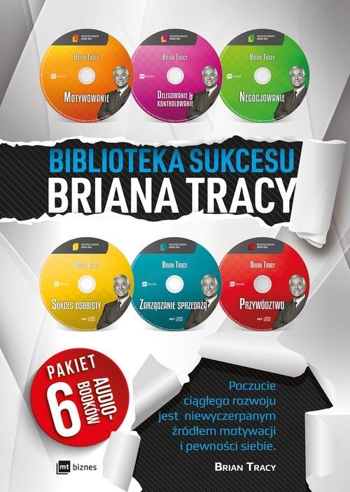 Biblioteka sukcesu Briana Tracy Pakiet 6 Audio CD
	 (Audiobook)