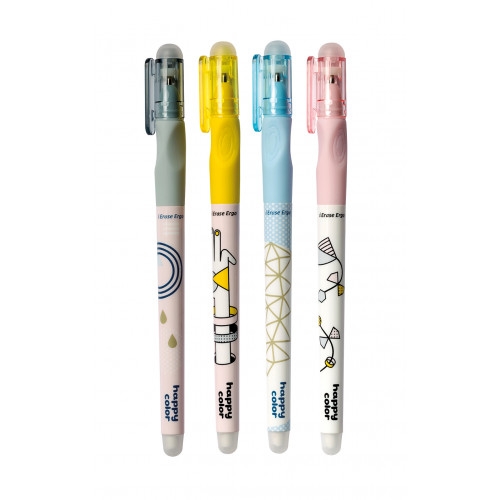 Długopis wymazywalny Happy Color Style, 2 szt. (HA AKPB7571-3 BK2)