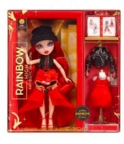 Lalka Rainbow High Fantastic Fashion Doll- RED - Ruby Anderson (587323EUC)