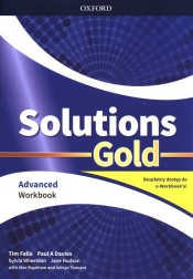 Solutions Gold Advanced. Workbook + ebook Pack 2020 (Uszkodzona okładka) - Adrian Tennant, Jane Hudson, Tim Falla