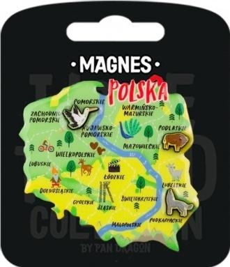 Magnes I love Poland Polska ILP-MAG-C-PL-37