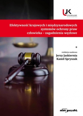 Efektywność krajowych i międzynarodowych systemów ochrony praw człowieka zagadnienia węzłowe - (red.)Jaskiernia Jerzy, Spryszak Kamil