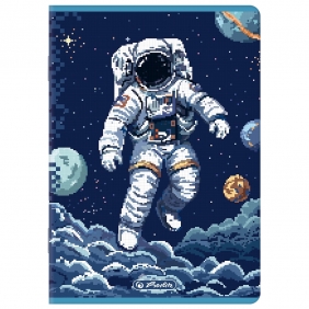 Zeszyt Herlitz Premium Pixel Fun A5/32k linia podwójna kolorowa, 1 szt