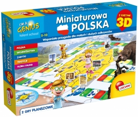 I'm a Genius - Miniaturowa Polska z kartami 3D (304-PL69323)