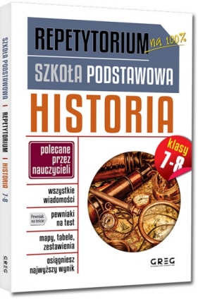 Repetytorium - szkoła podstawowa. Historia, kl. 7-8 (RPH78) - Beata Józków