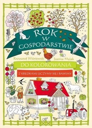 Rok w gospodarstwie do kolorowania