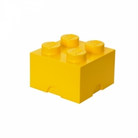 Lego, pojemnik klocek Brick 4 - Żółty (40031732)