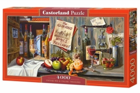 Puzzle 4000 elementów - Czerwony vintage i włoski skarb (400324)